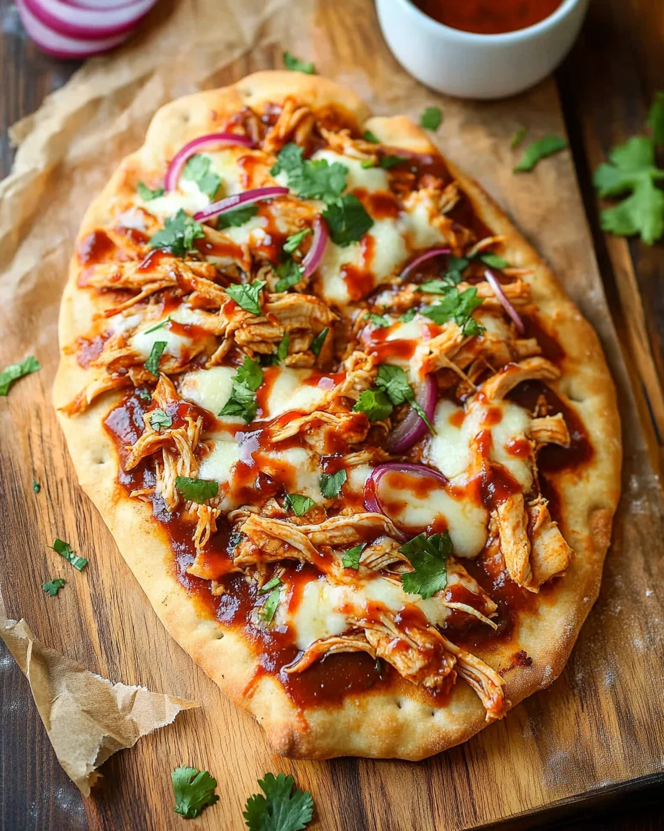BBQ Chicken Flatbread
