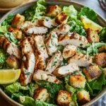 Best Chicken Caesar Salad with Homemade Croutons