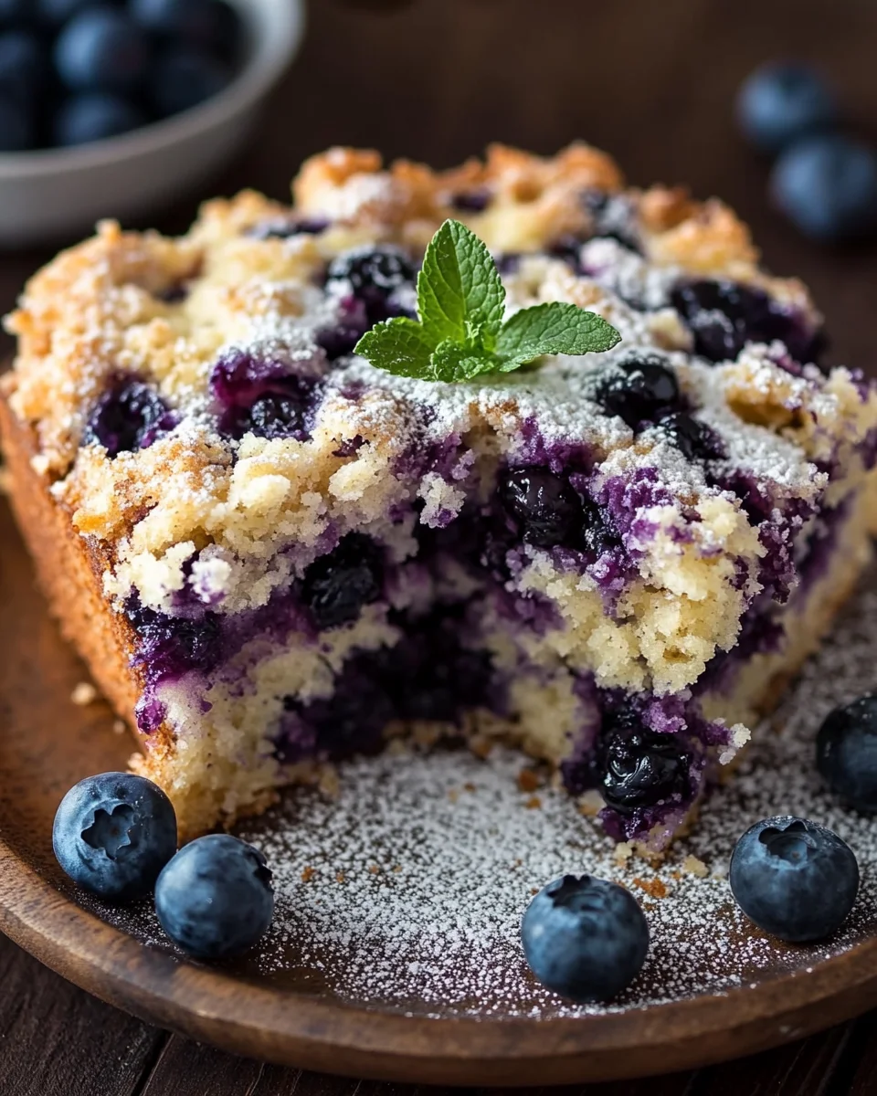 Blueberry Breakfast Cake