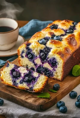Blueberry Cream Cheese Bread