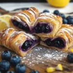 Blueberry Cream Cheese Puff Pastry