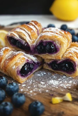 Blueberry Cream Cheese Puff Pastry