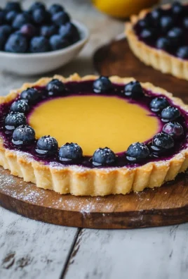 Blueberry–Lemon Curd Tart