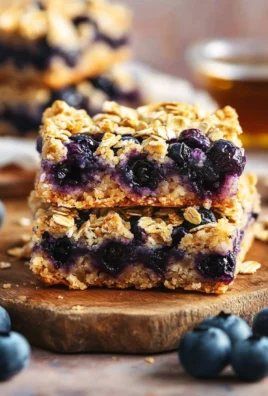 Blueberry Oatmeal Bars