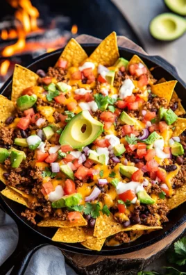Campfire Grilled Nachos