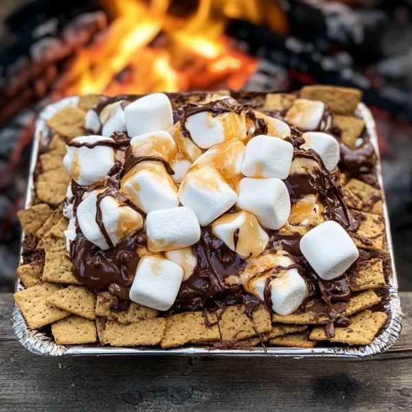 Campfire S’mores Nachos