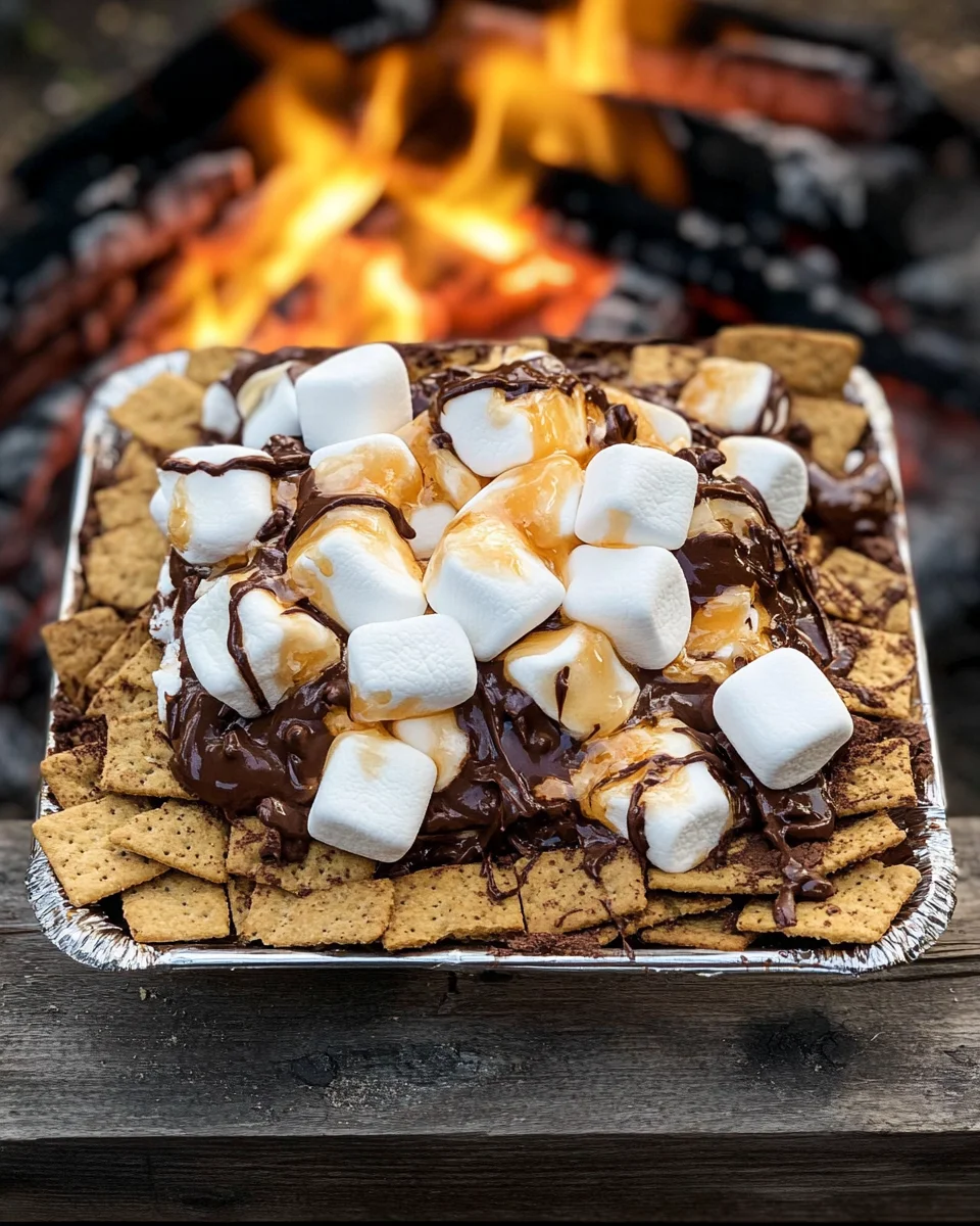 Campfire S’mores Nachos