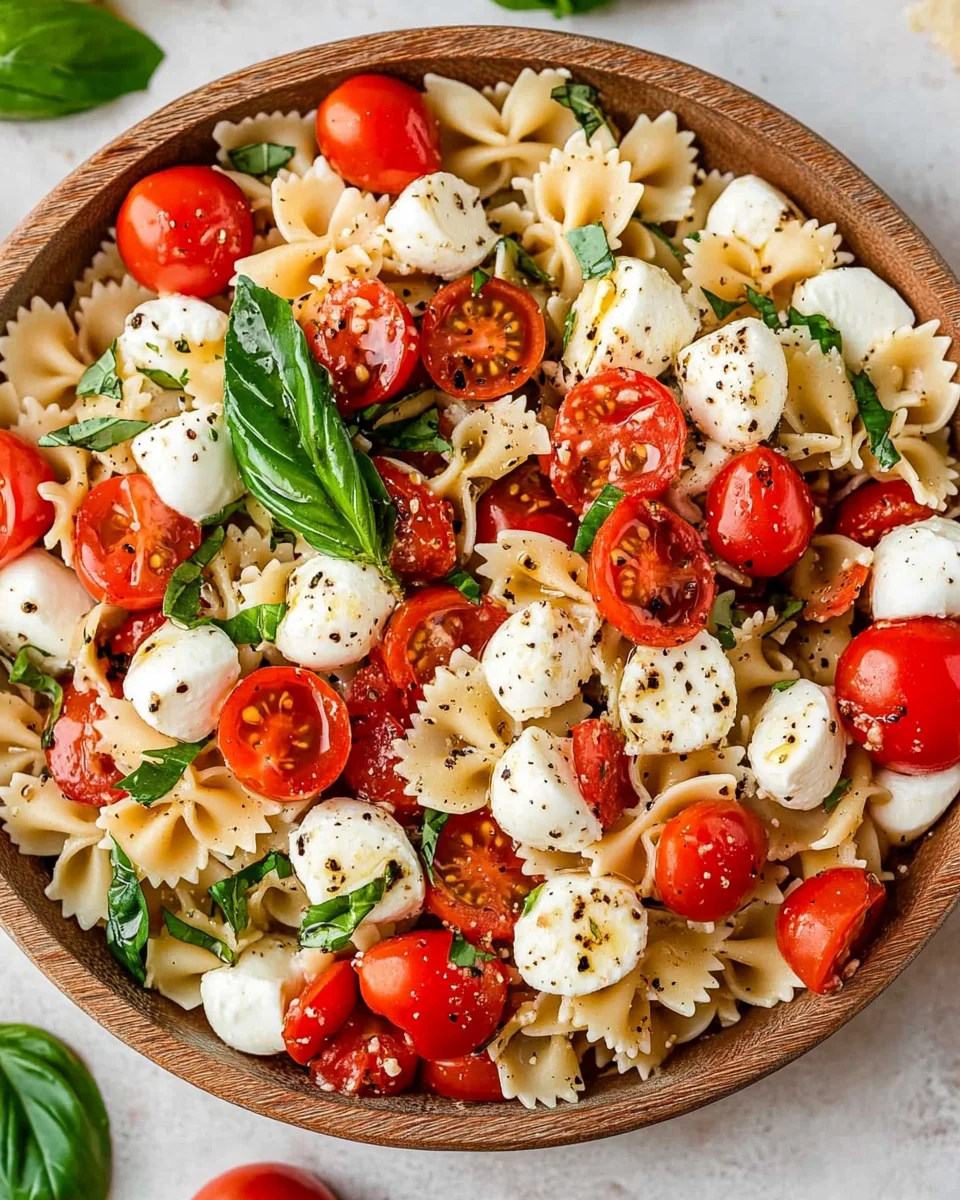 Caprese Pasta Salad Recipe