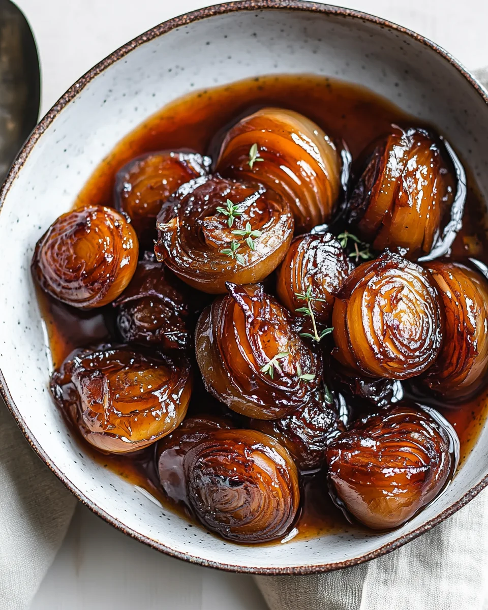 Caramelized Balsamic Onions