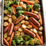 Chicken Apple Sausage Sheet Pan Dinner