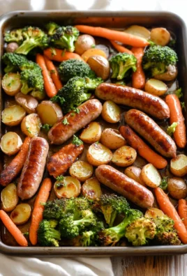 Chicken Apple Sausage Sheet Pan Dinner