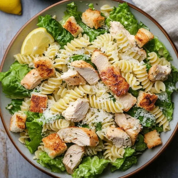 Chicken Caesar Pasta Salad