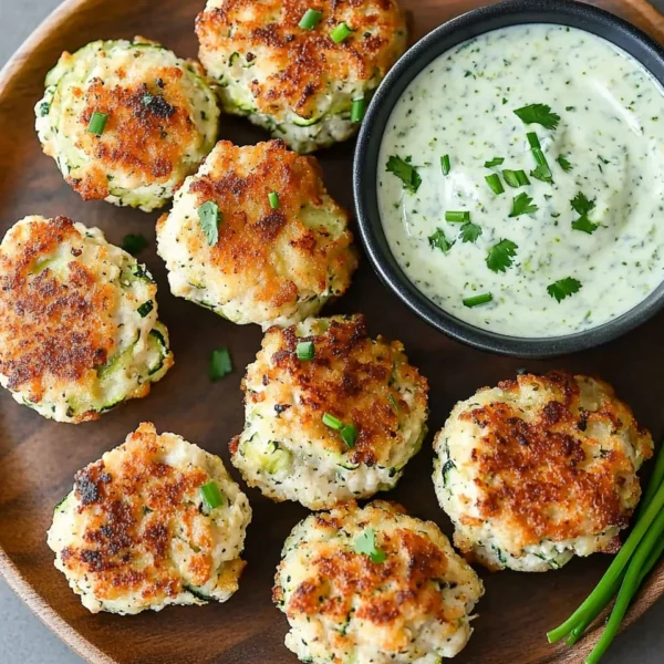 Chicken Zucchini Poppers