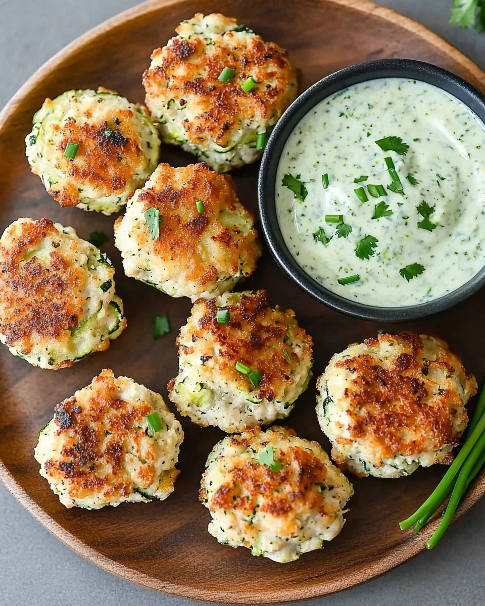Chicken Zucchini Poppers