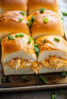 Crack Chicken Sliders on Hawaiian Rolls