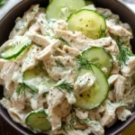 Cucumber Dill Rotisserie Chicken Salad