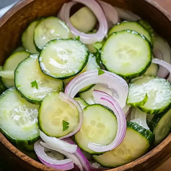 Cucumber Onion Salad Recipe