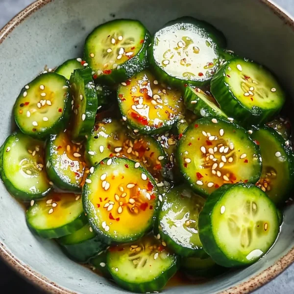 Easy Asian Cucumber Salad