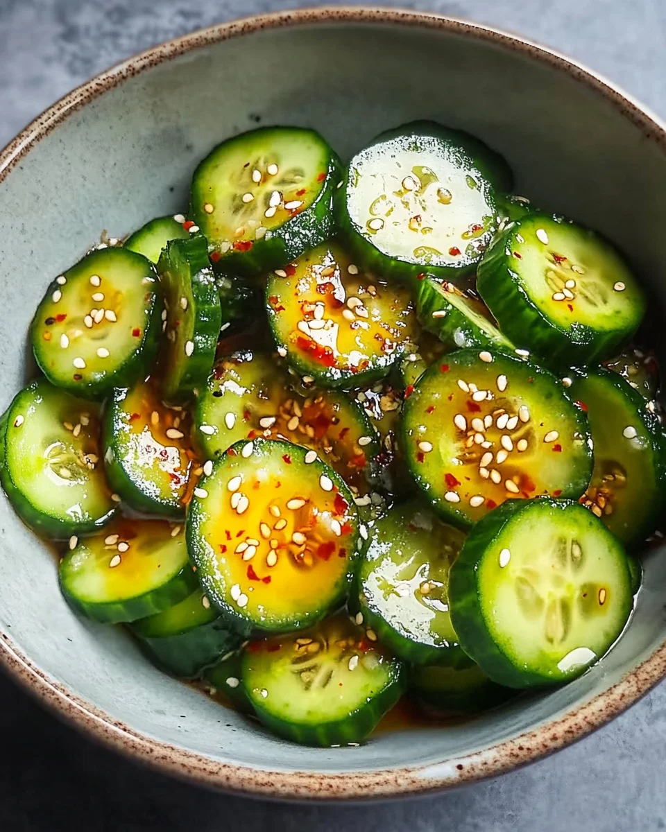 Easy Asian Cucumber Salad