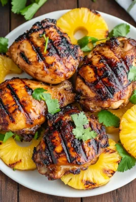 Easy Homemade Grilled Pineapple Chicken
