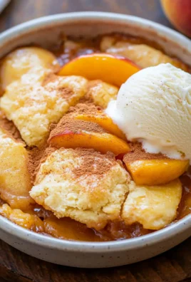 Easy Peach Cobbler