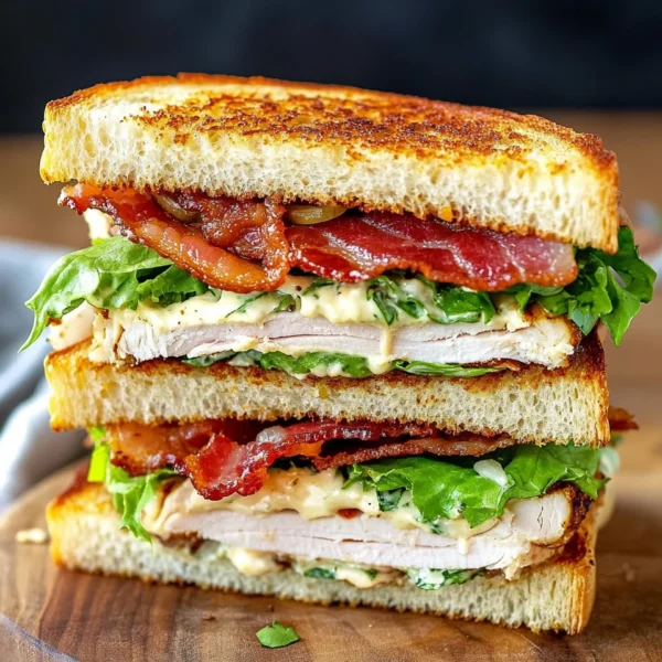 Easy Turkey Club Sandwich