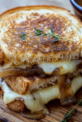 French Onion Grilled Cheese Sandwich