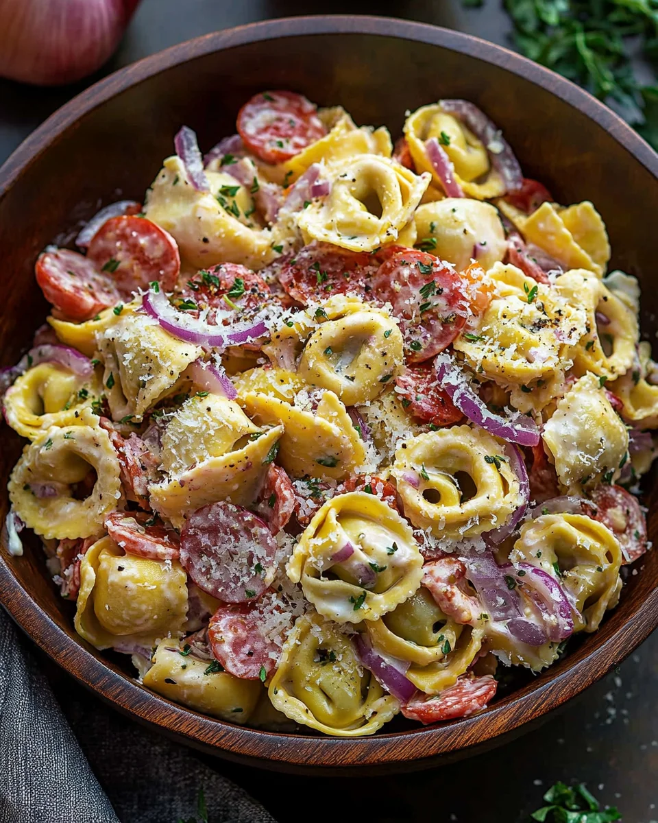 Fresh Grinder Tortellini Salad