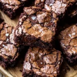 Fudgy Chewy Browkies (Brookies)