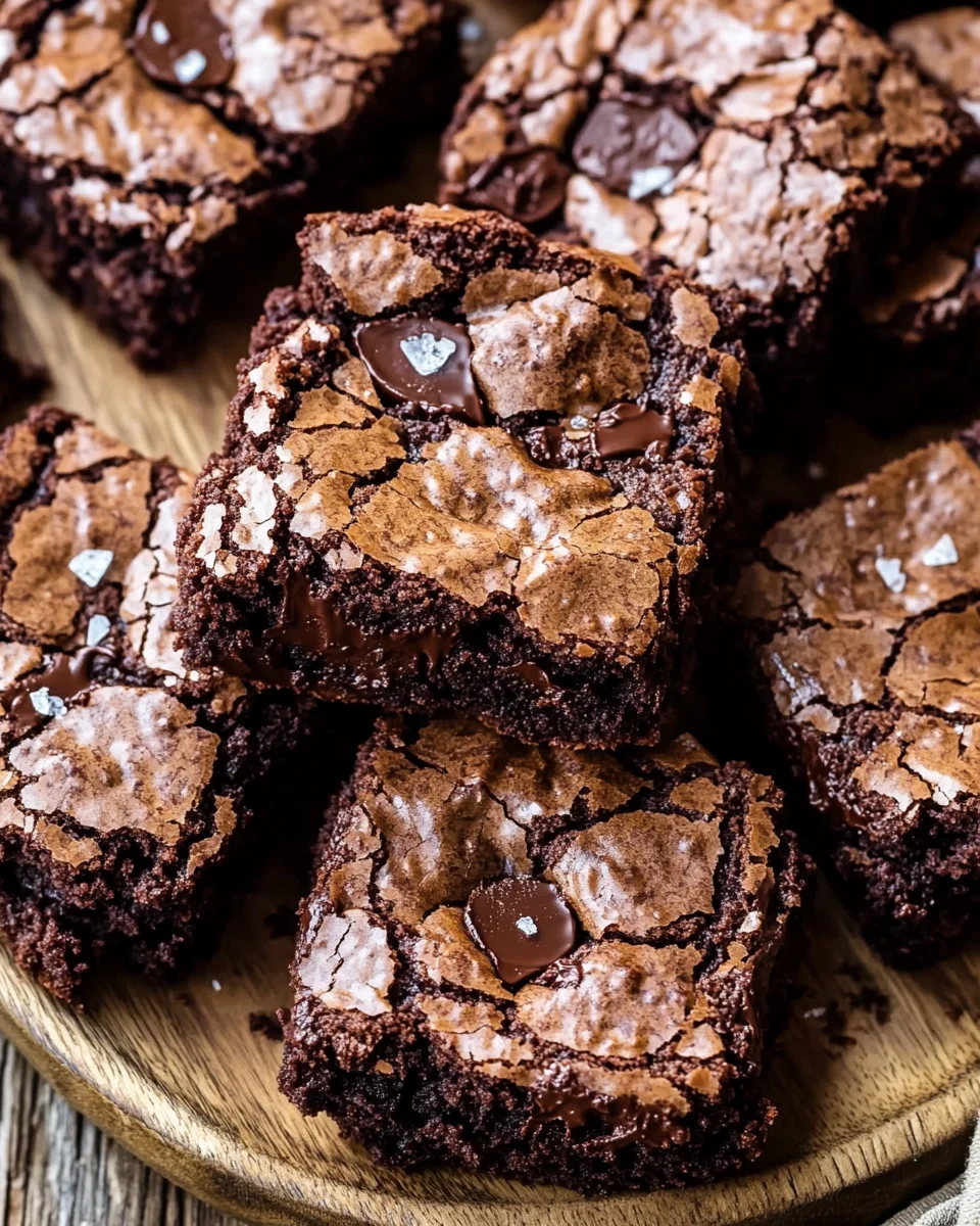 Fudgy Chewy Browkies (Brookies)