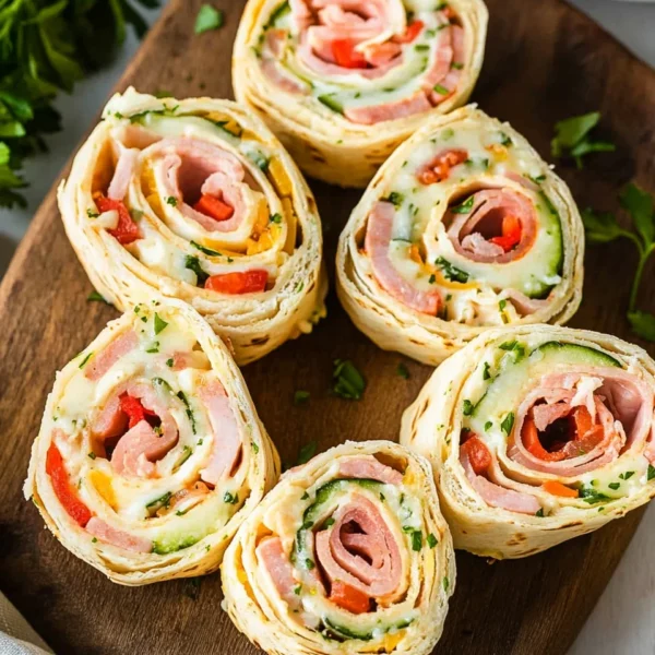 Ham And Turkey Pinwheels