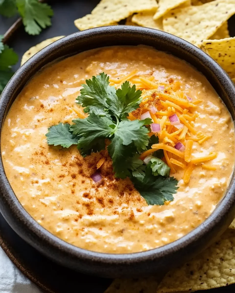 High protein Cottage Cheese Queso - Viral Tiktok recipe
