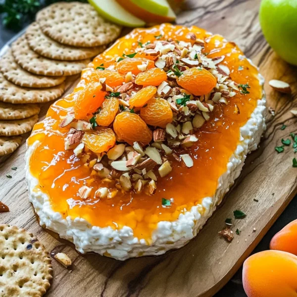 Honey, Apricot, and Almond Goat Cheese Spread