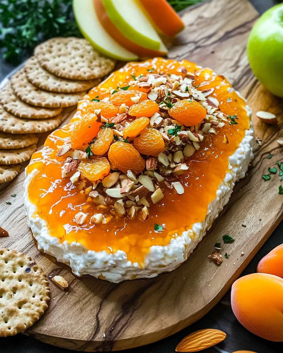Honey, Apricot, and Almond Goat Cheese Spread
