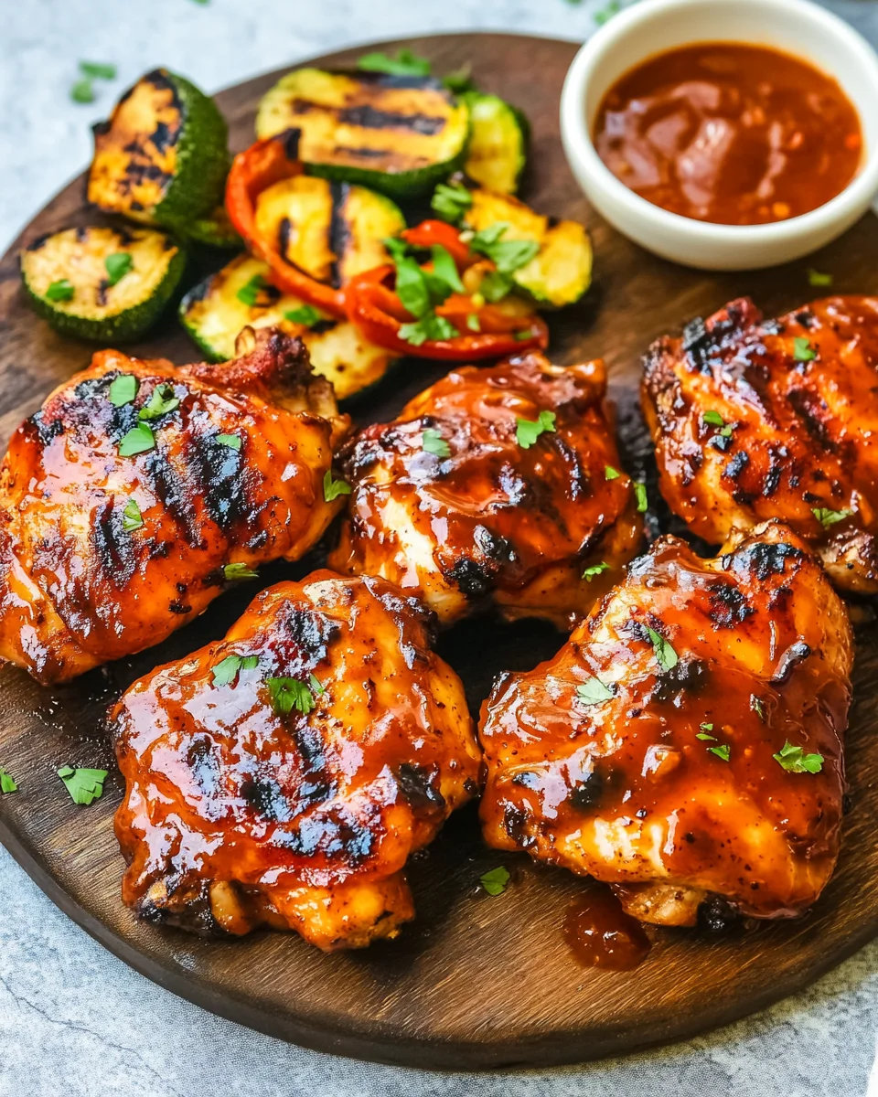 Honey Chipotle BBQ Chicken