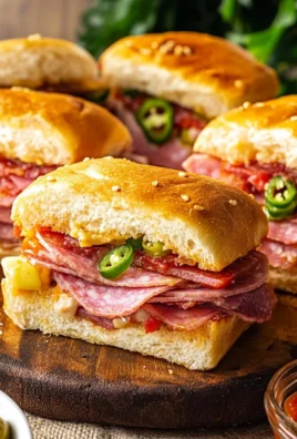 Hot Italian Sub Sliders