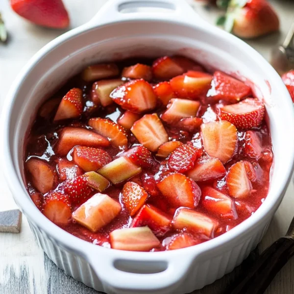 Strawberry Rhubarb Pie Filling (2 Ways: No-Cook and Easy 5 Minute Cooked Recipe)