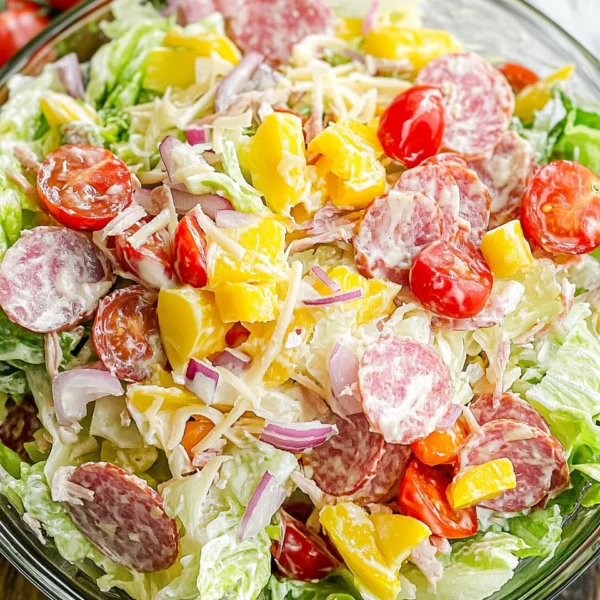 Italian Grinder Salad