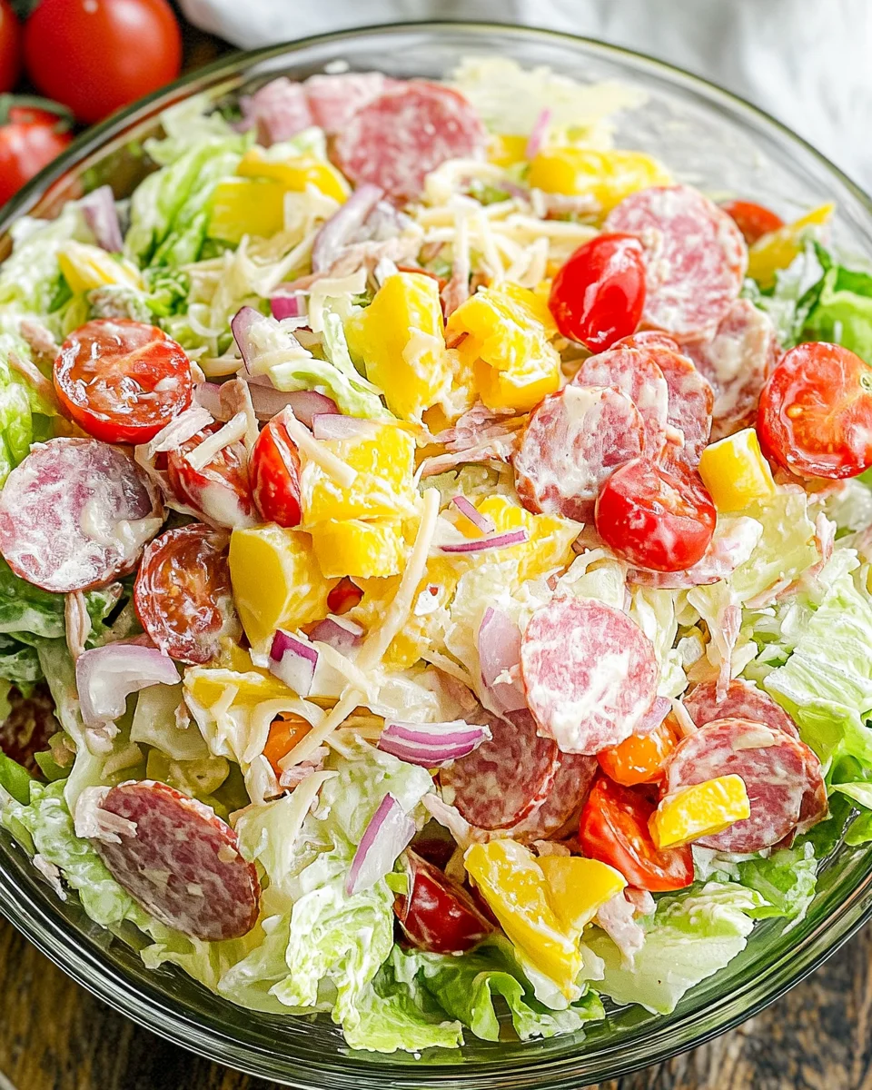 Italian Grinder Salad