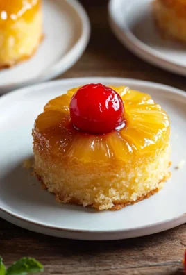 Mini Pineapple Upside Down Cakes