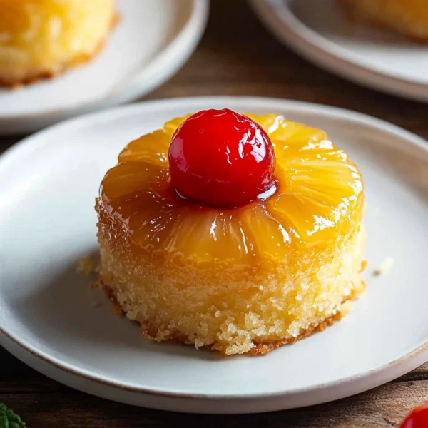 Mini Pineapple Upside Down Cakes