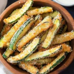 Parmesan Zucchini Fries