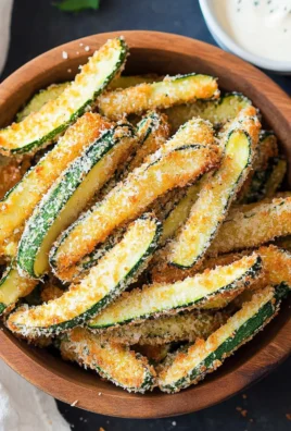 Parmesan Zucchini Fries