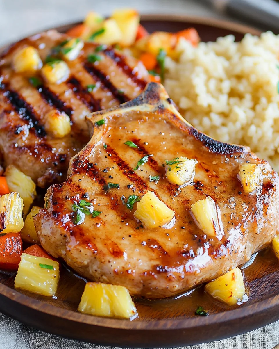 Pineapple Pork Chops Recipe