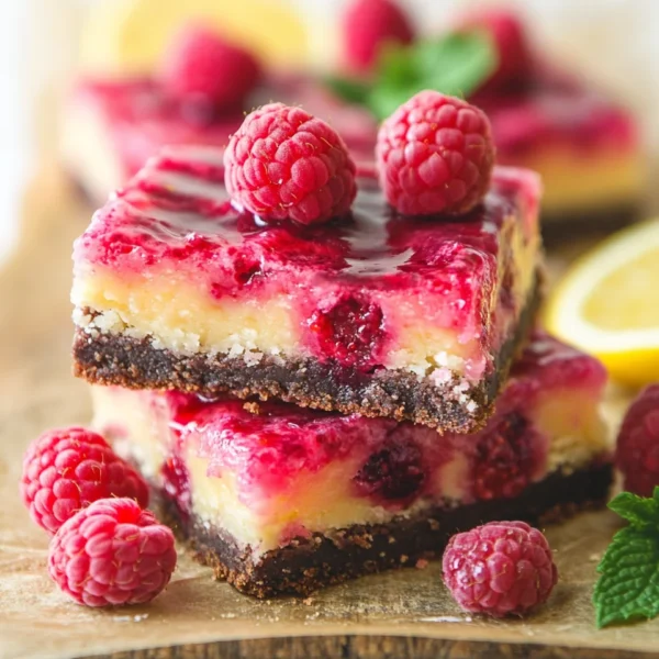 Raspberry Lemonade Bars