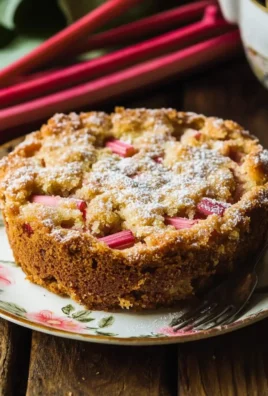 Rhubarb Cake