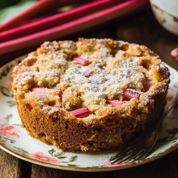 Rhubarb Cake
