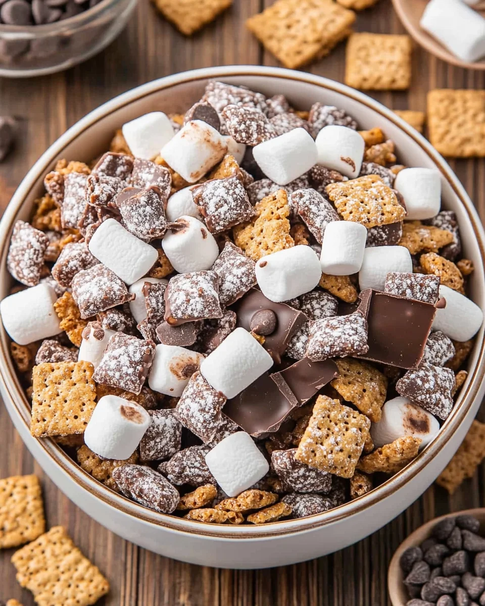 S'mores Puppy Chow