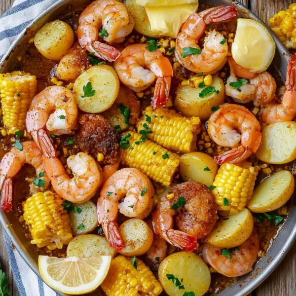 Sheet Pan Shrimp Boil