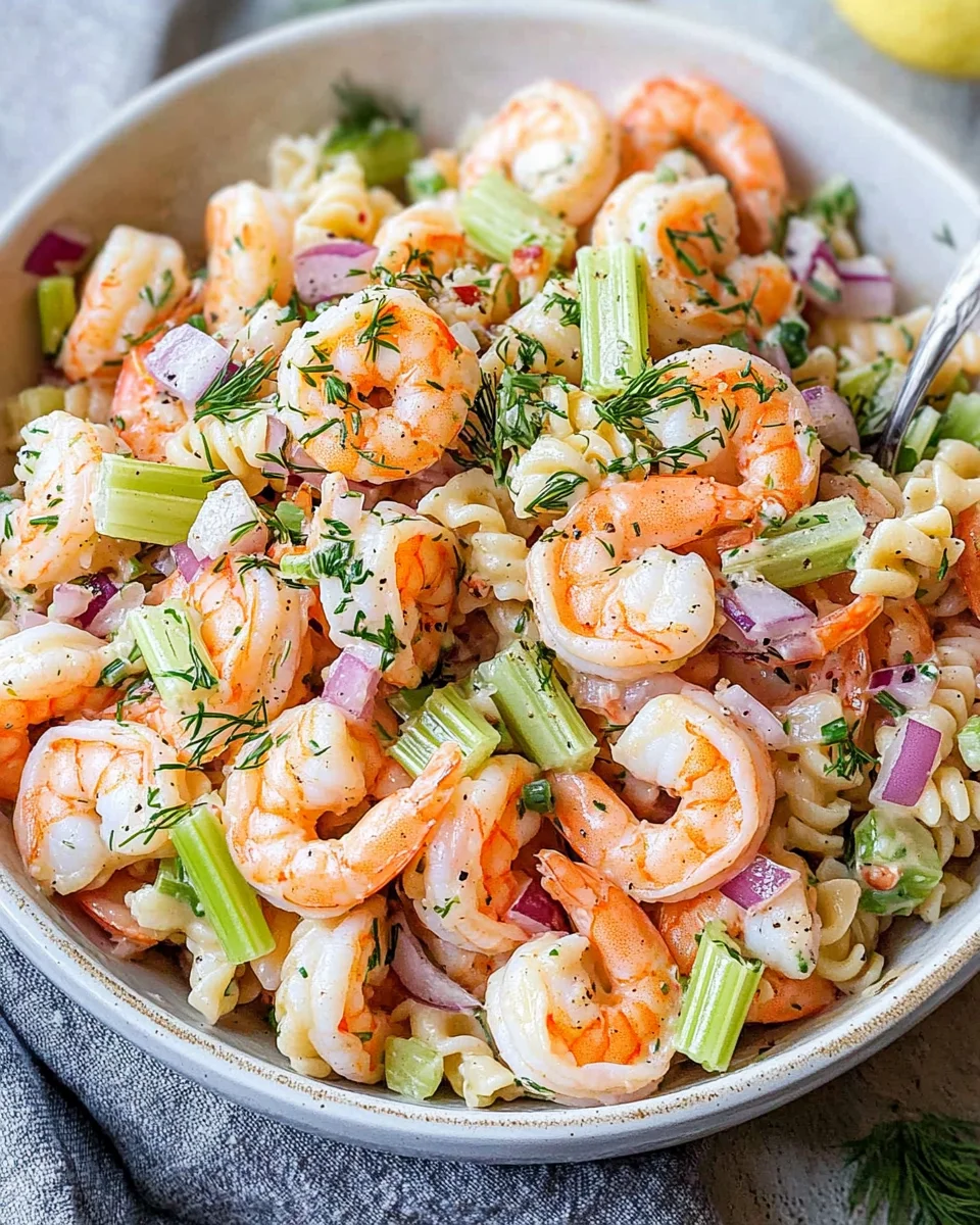 Shrimp Pasta Salad